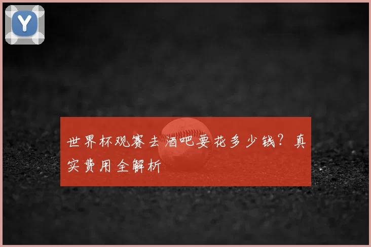 世界杯观赛去酒吧要花多少钱？真实费用全解析