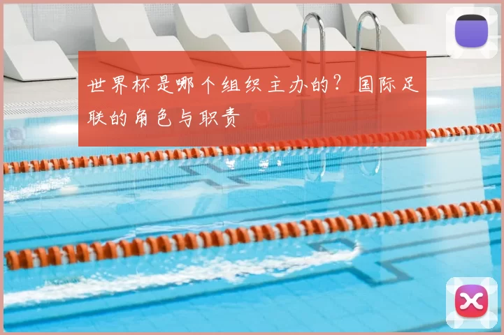 世界杯是哪个组织主办的?国际足联的角色与职责